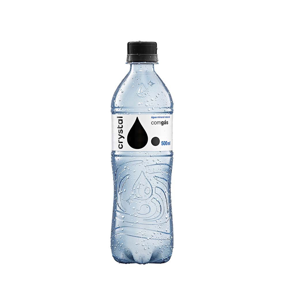 Água Mineral Crystal Com Gás 500Ml