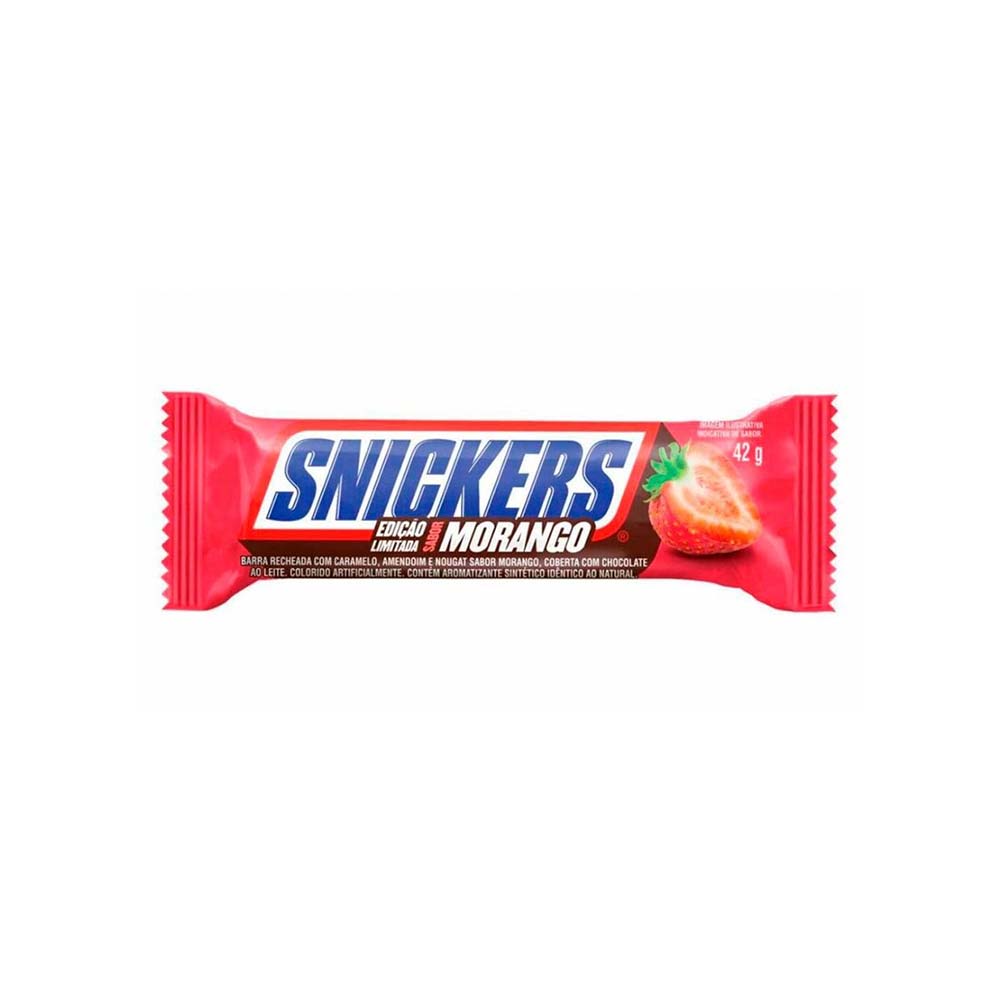 Chocolate Snickers morango 42G