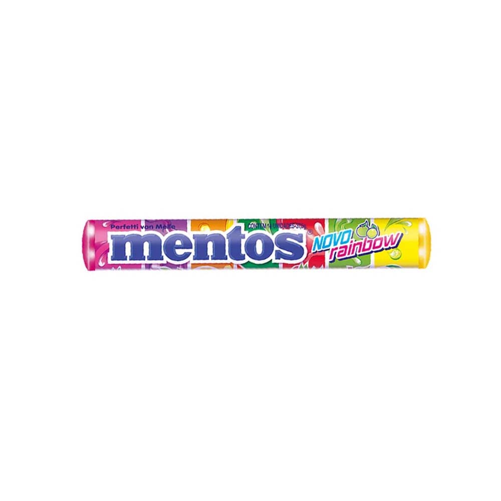 Bala Mentos Rainbow 37,5g