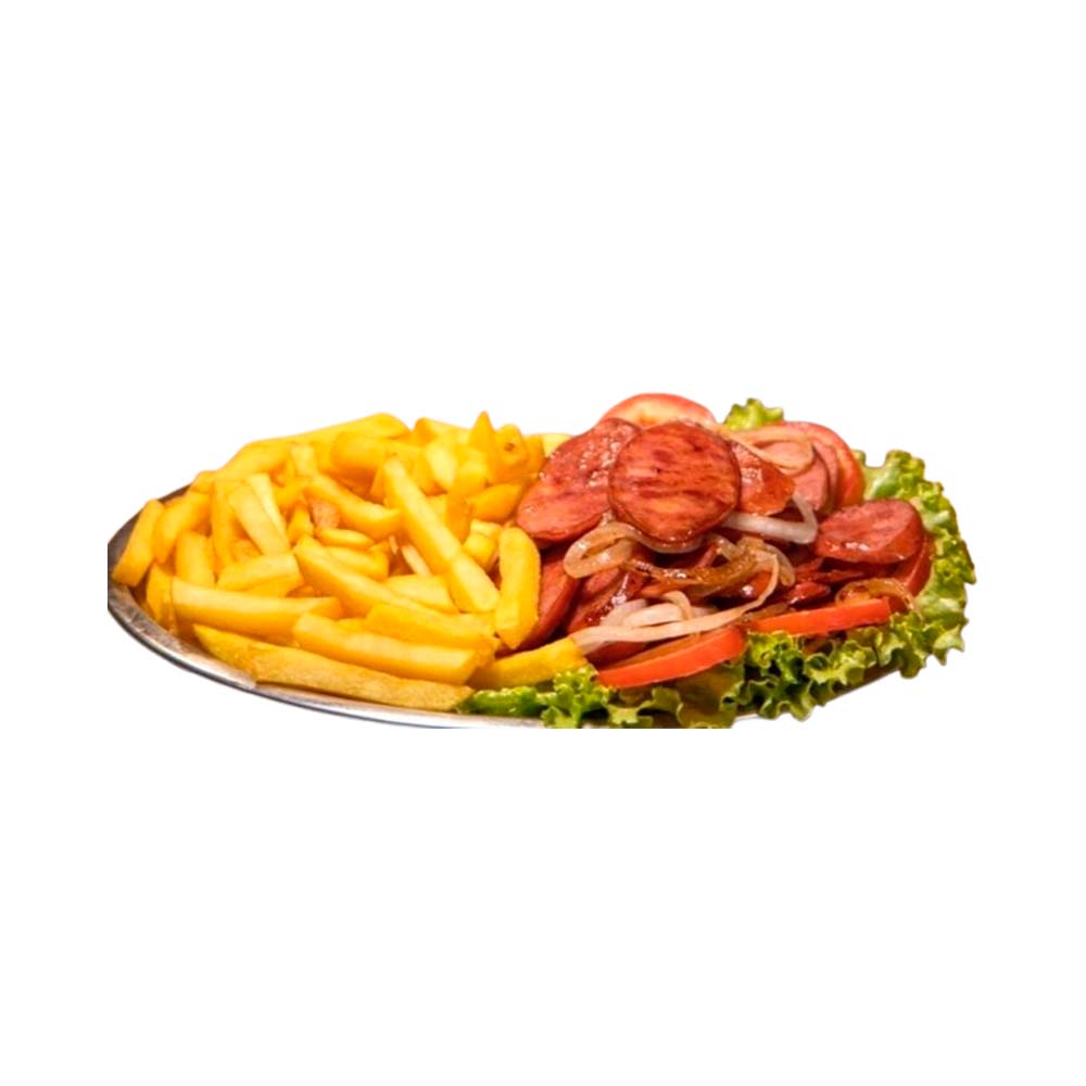 Calabresa Acebolada c/ Fritas