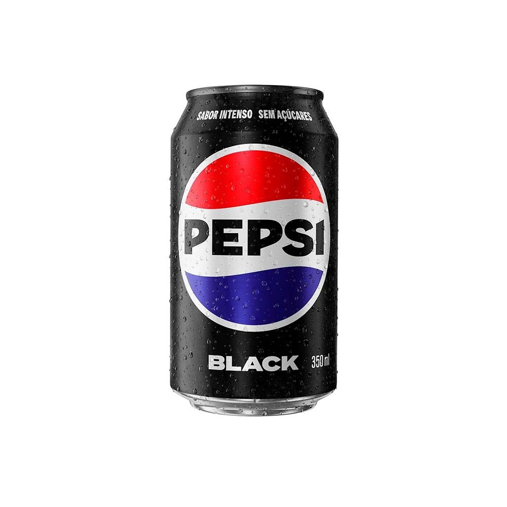 Pepsi Cola Zero Lata Black 350ml