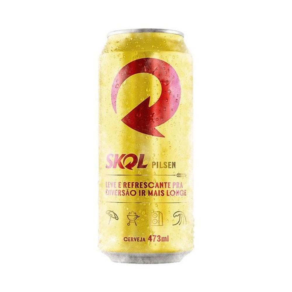 Cerveja Skol Pilsen Latao 473ml