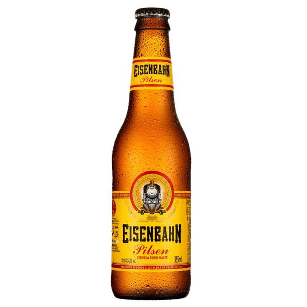 Cerveja Eisenbahn Pilsen 355ml