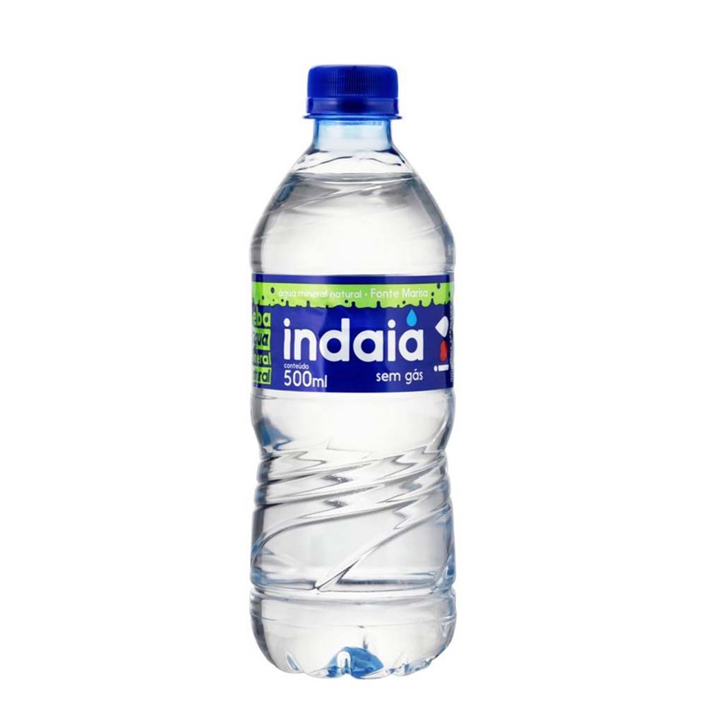 Água Mineral Sem Gás Indaia 500ml