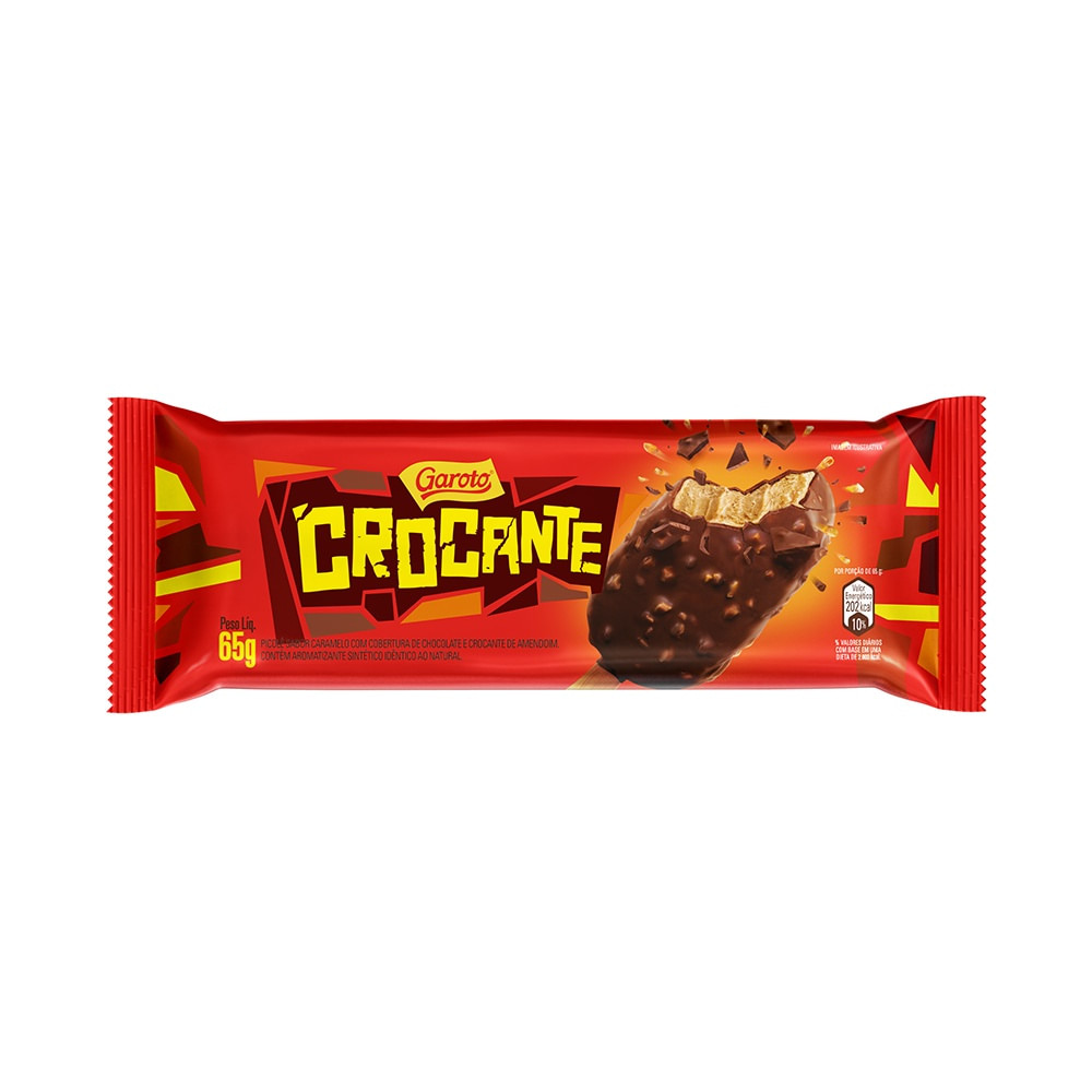 Picolé Garoto Crocante 68G