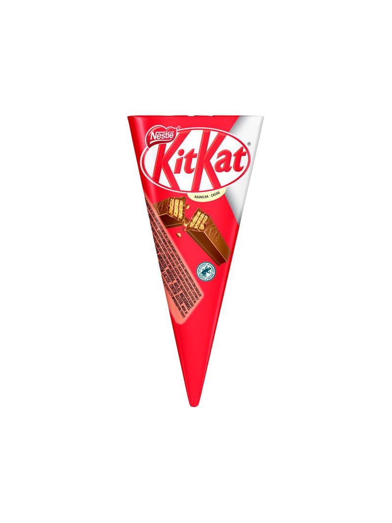 Sorvete Nestlé Cone Kit Kat 68G